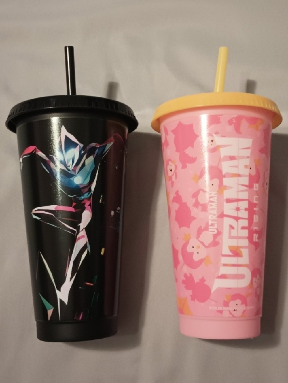 Ultraman Rising Round 1 Exclusive Collectors Cups with Straw and Lid  (2)